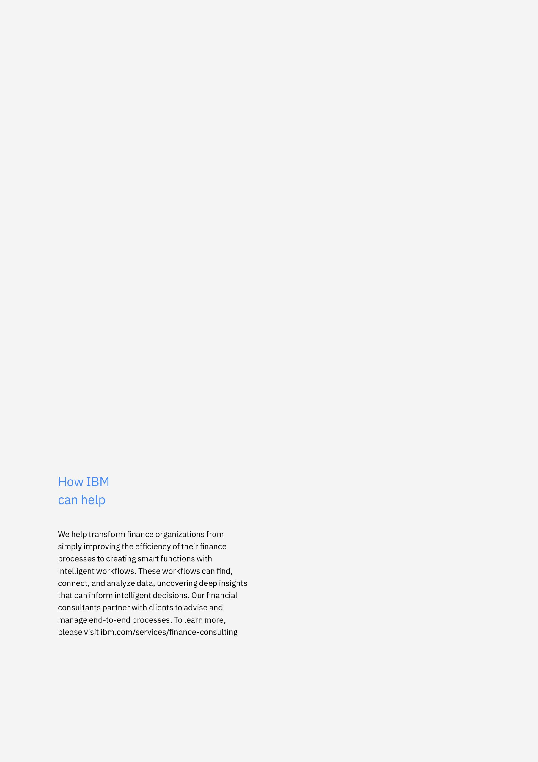 IBV - AI’s quantified impact on the finance function