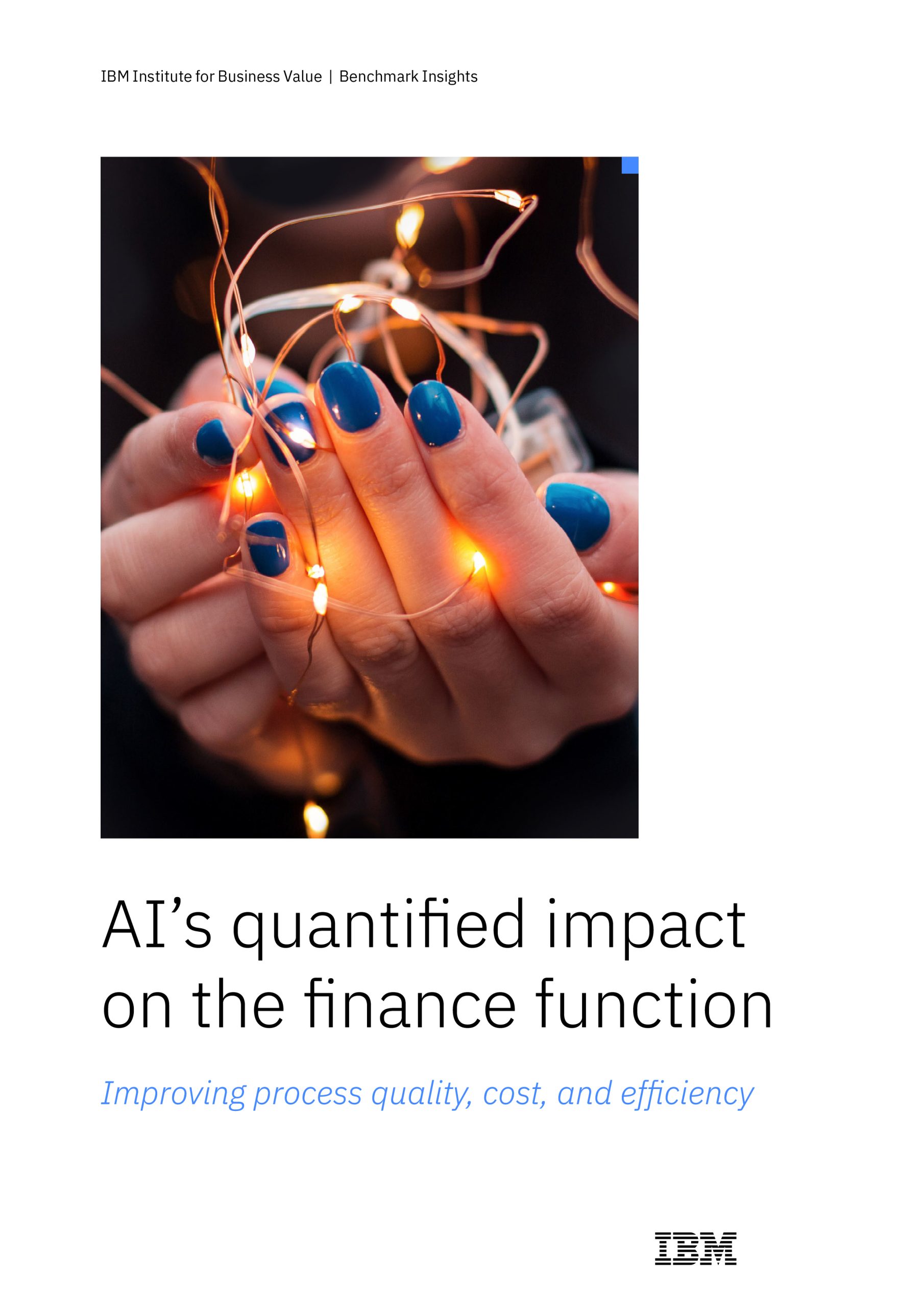 IBV - AI’s quantified impact on the finance function