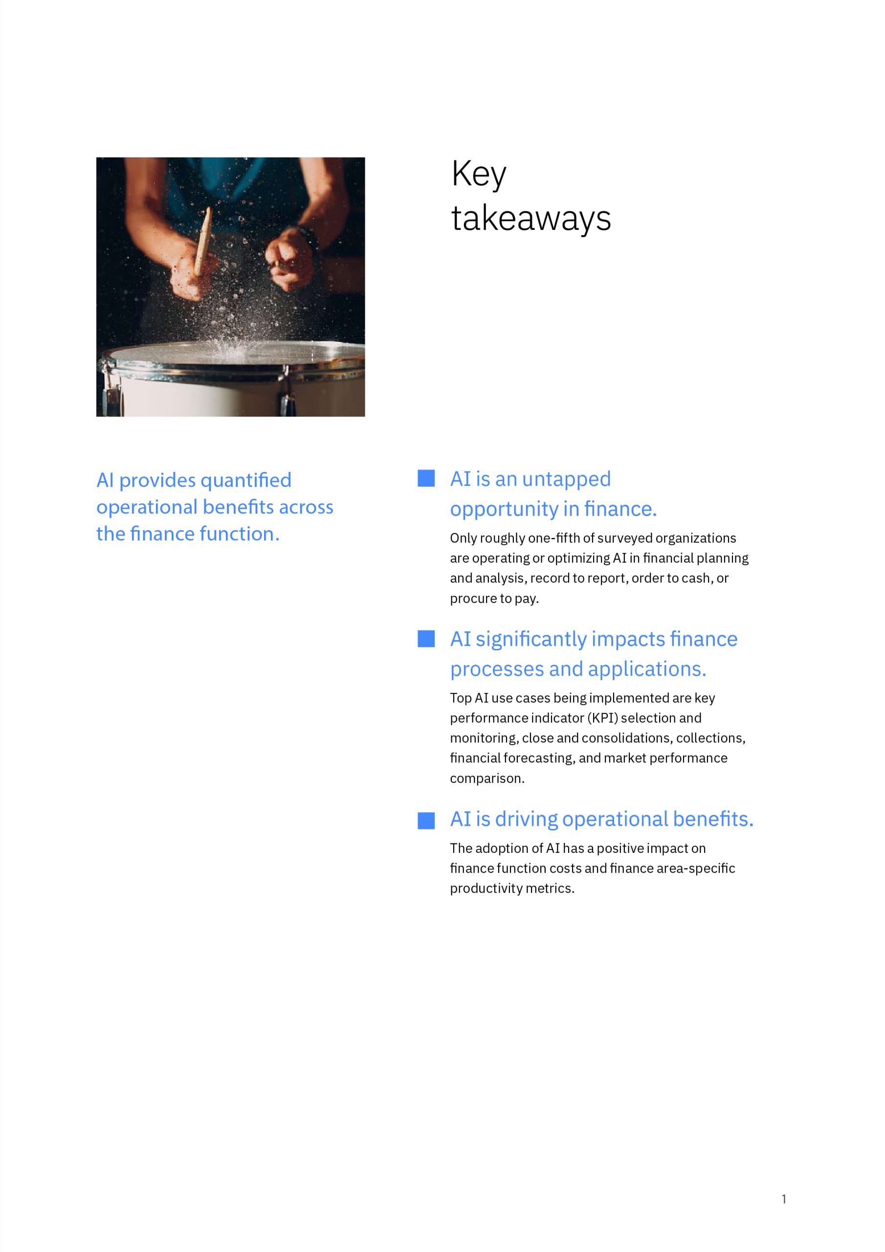 IBV - AI’s quantified impact on the finance function