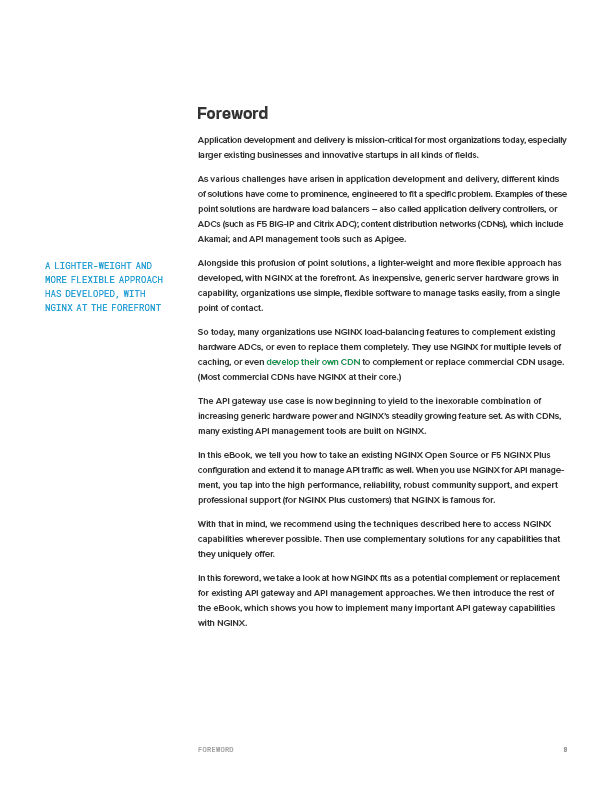 Deploying NGINX as API Gateway