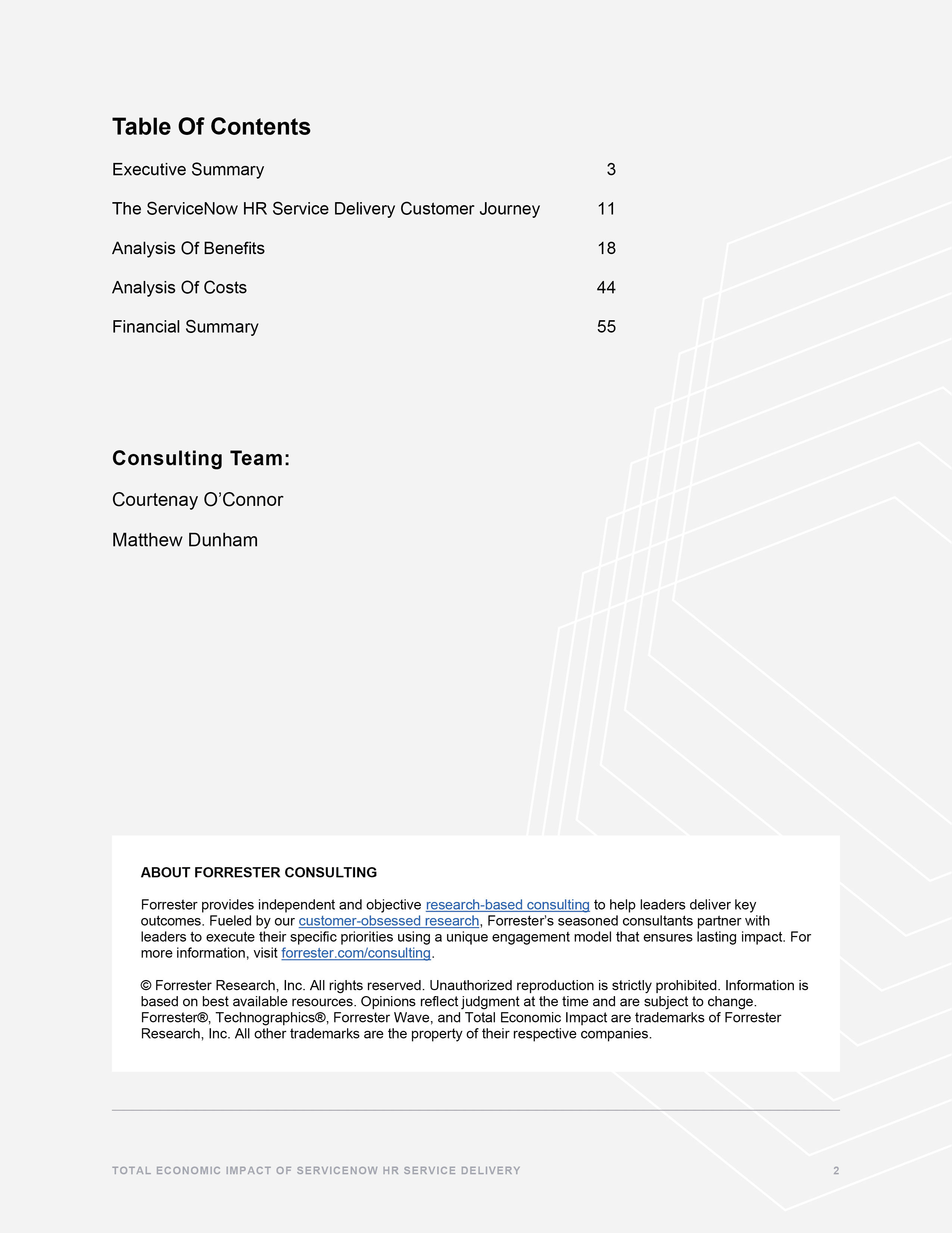 The Total Economic Impact™ of ServiceNow HR Service Delivery