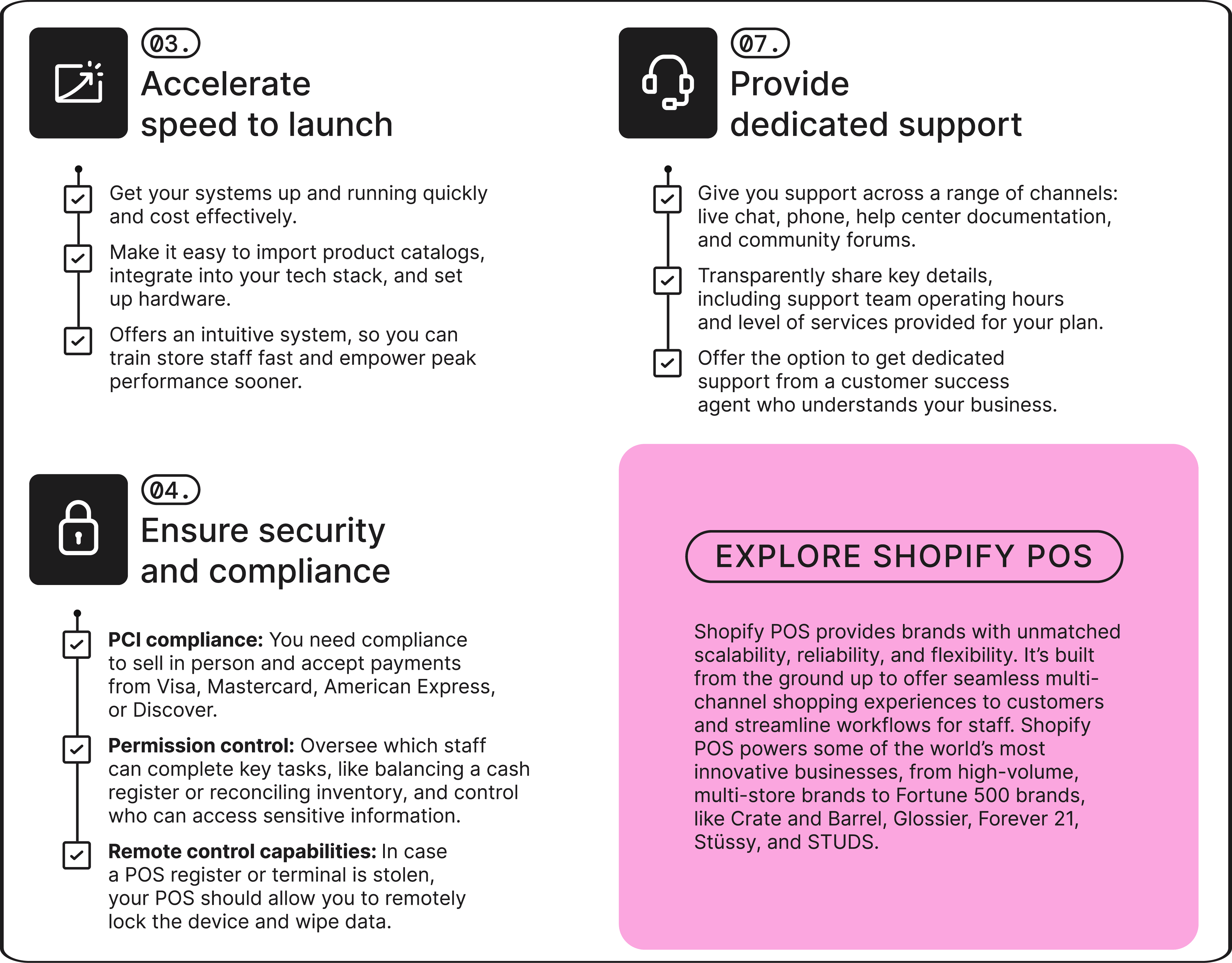 7 required capabilities for Unified Commerce