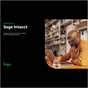 Sage Intacct: Industry-Leading Cloud Finance Software Built For Growing Businesses