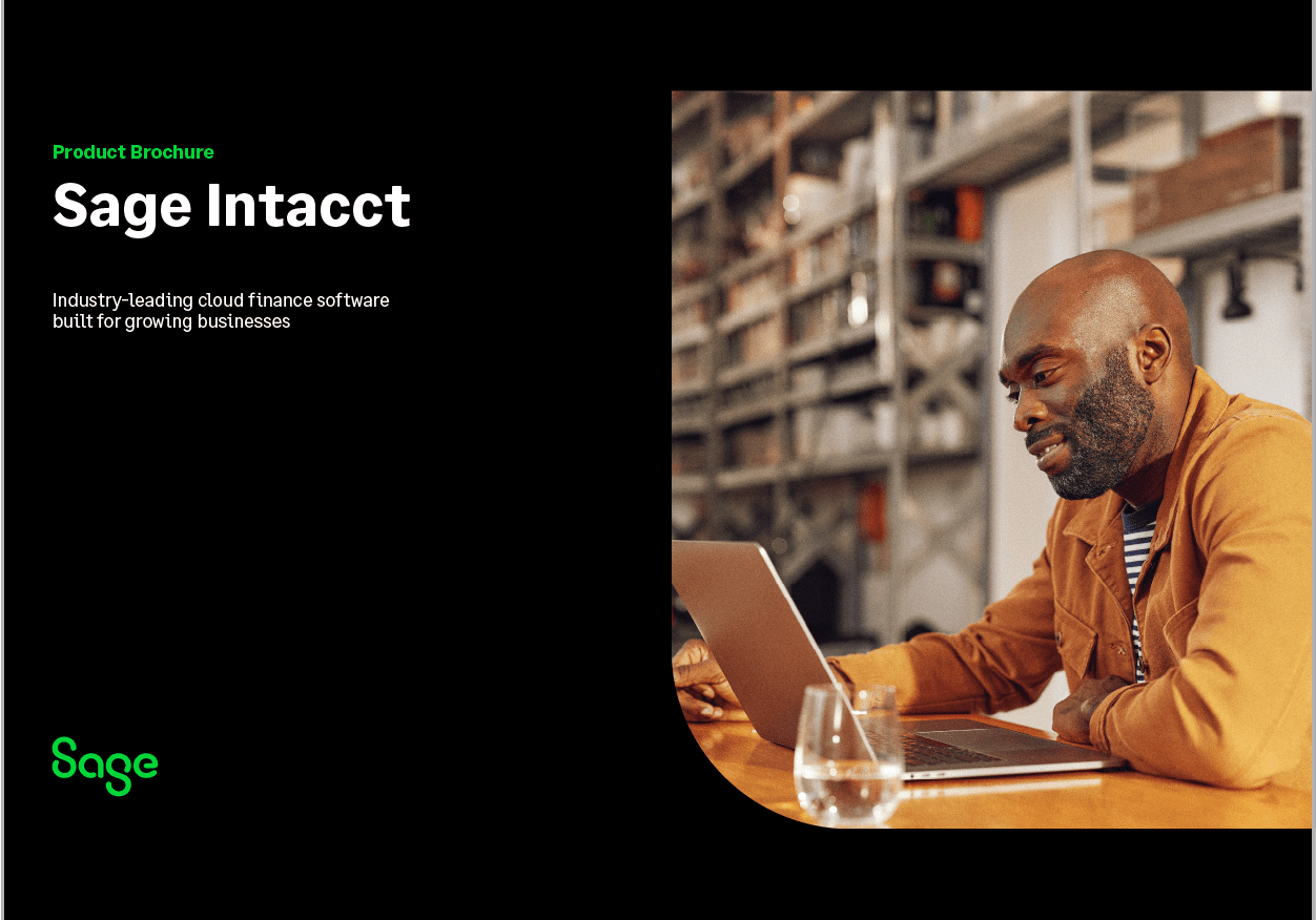 Sage Intacct: Industry-Leading Cloud Finance Software Built For Growing Businesses
