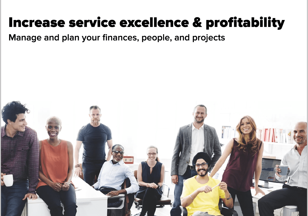 What can Unit4 do for professional services firms?